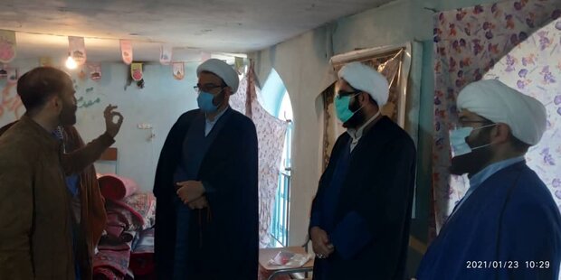 اعزام روحانی به منطقه زاغه/کارگاه های دینی و فرهنگی برگزار می‌شود
