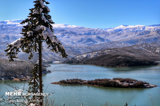 Breathtaking scenery of Alborz Dam in N Iran
