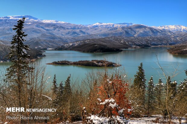 Breathtaking scenery of Alborz Dam in N Iran
