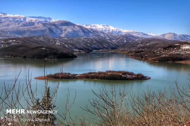 Breathtaking scenery of Alborz Dam in N Iran
