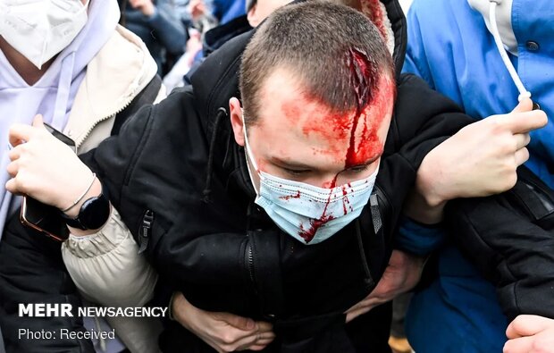 تظاهرات حامیان ناوالنی در چندین شهر روسیه