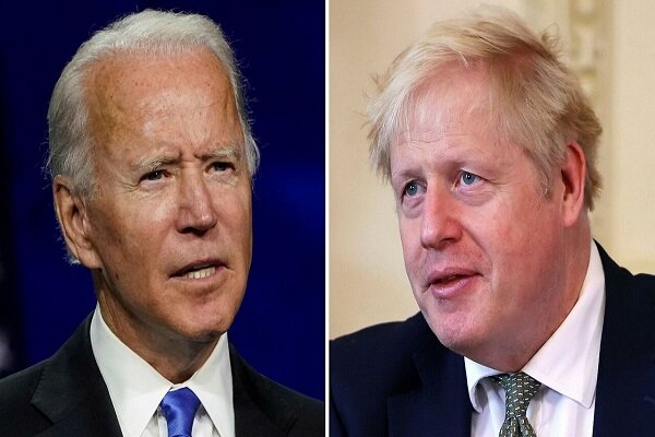 Biden, Johnson discuss policies towards Iran, China, Russia