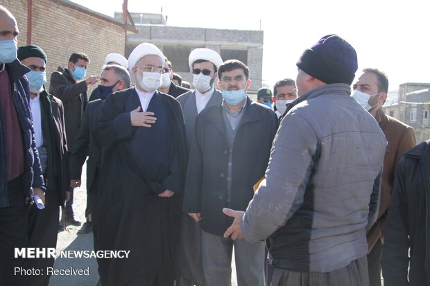 بازدید نماینده ولی فقیه در استان کردستان از ناحیه منفصل شهری نایسر