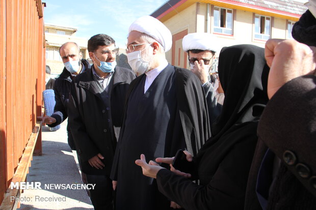بازدید نماینده ولی فقیه در استان کردستان از ناحیه منفصل شهری نایسر