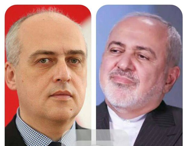 Zarif, Georgian counterpart hold phone talk