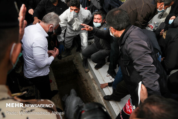 Funeral of prominent footballer