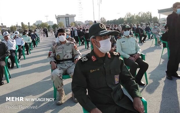 Funeral of maritime border guard