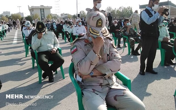 Funeral of maritime border guard