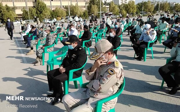 Funeral of maritime border guard