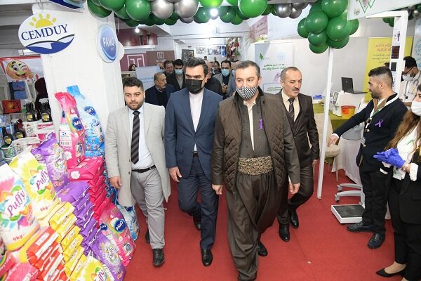 بەشداریی کۆمپانیاکانی ئێران لە پیشانگای براند بازاڕی سلێمانی