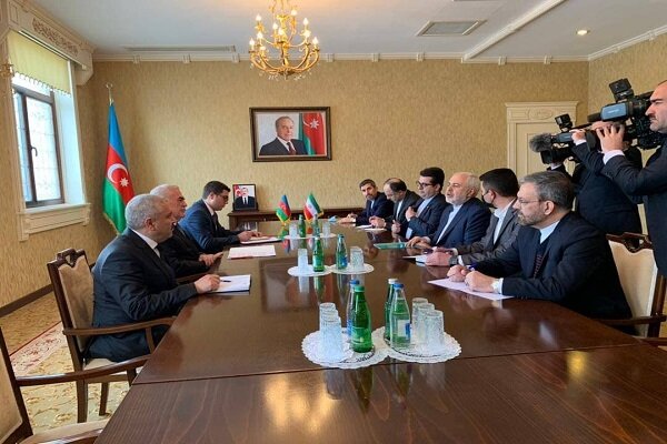 FM Zarif meets Nakhichevan's head of Supreme Assembly