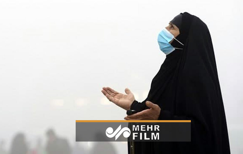 مهگرفتگی در حرم علوی مهگرفتگی در حرم علوی