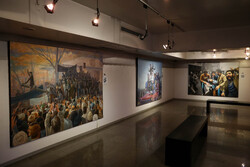 "Victory Days" painting expo. opened
