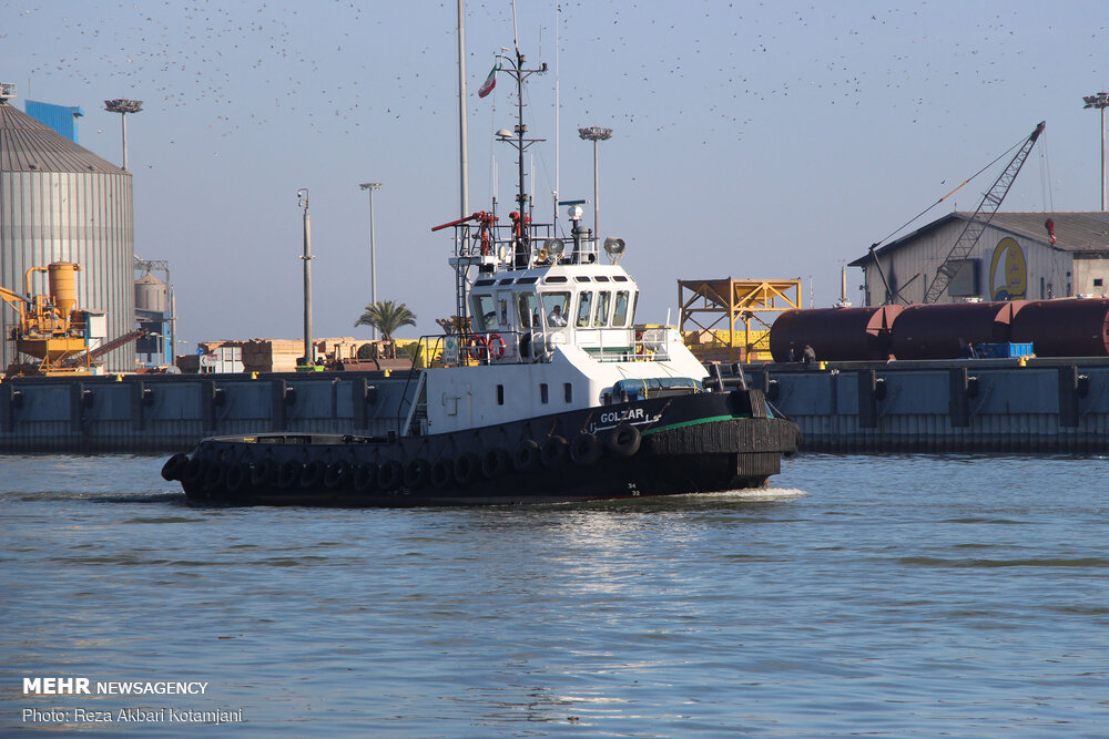 ورود شناور نیروی دریایی فدراتیو روسیه به منطقه عمومی رزمایش خزر