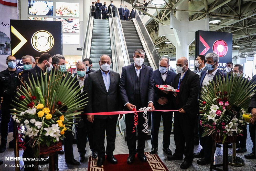 Inauguration of projects at Mehrabad Airport