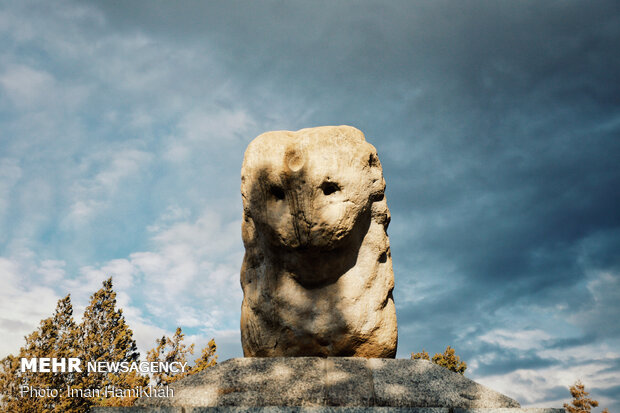 Shir Sangi, Median stone lion, in Hamedan