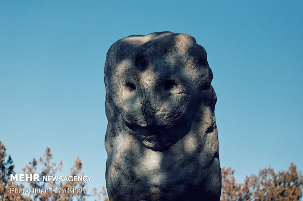 Shir Sangi, Median stone lion, in Hamedan