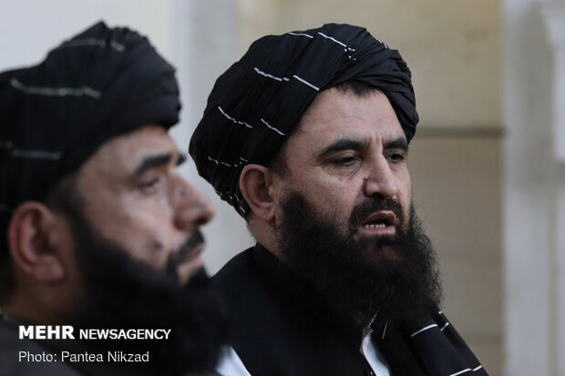 Taliban presser on Afghan peace process in Tehran