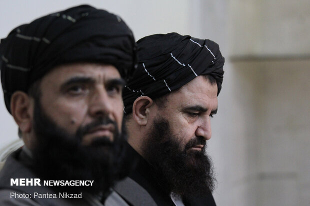 Taliban presser on Afghan peace process in Tehran