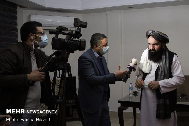 Taliban presser on Afghan peace process in Tehran