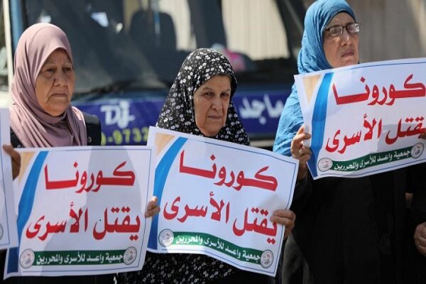 ۴۱۶ اسیر فلسطینی در زندان های اسرائیل به کرونا مبتلا شده اند