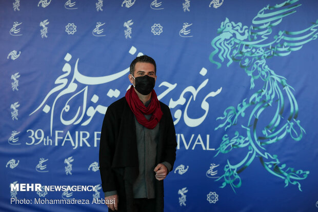 هوتن شکیبا در سومین روز سی و نهمین جشنواره فیلم فجر