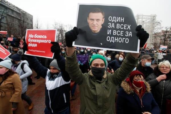 هشدار آمریکا و اروپا به روسیه درباره سلامت «الکسی ناوالنی»