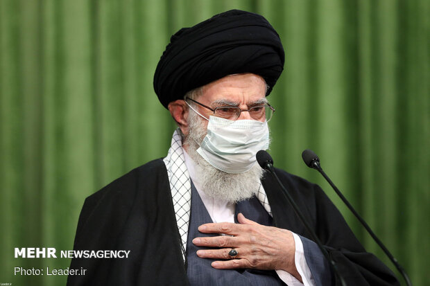 نشست تصویری رهبر معظم انقلاب با مداحان اهلبیت علیهمالسلام