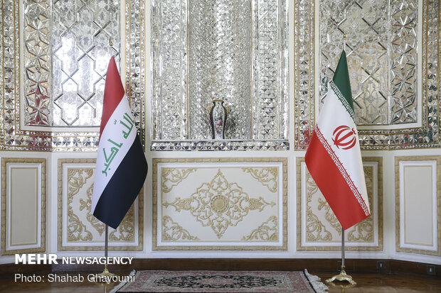 دیدار آقای فواد حسین، وزیر خارجه عراق با محمد جواد ظریف