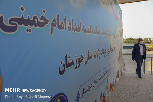 اهدای جهیزیه به نوعروسان خوزستانی