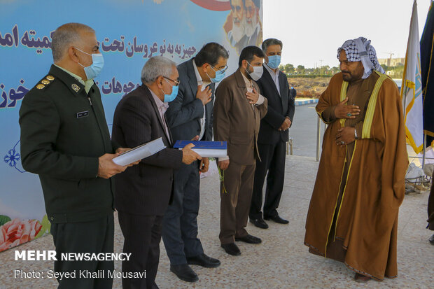 اهدای جهیزیه به نوعروسان خوزستانی