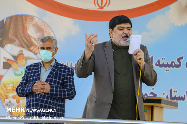 اهدای جهیزیه به نوعروسان خوزستانی