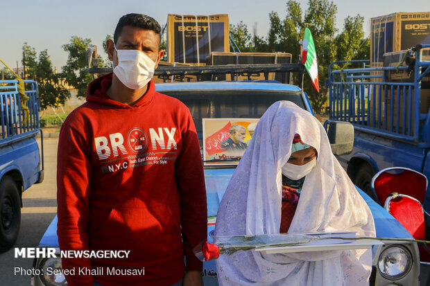 اهدای جهیزیه به نوعروسان خوزستانی