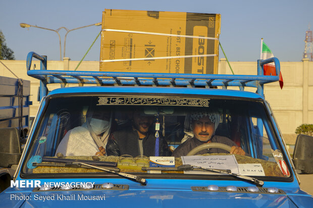 اهدای جهیزیه به نوعروسان خوزستانی