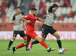 شکست تیم فوتبال الدحیل در حضور ۸۲ دقیقه ای علی کریمی