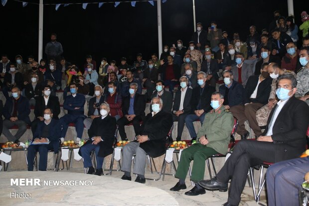 افتتاح پروژه های عمرانی کردستان با حضور محمد باقر نوبخت معاون ریاست جمهور