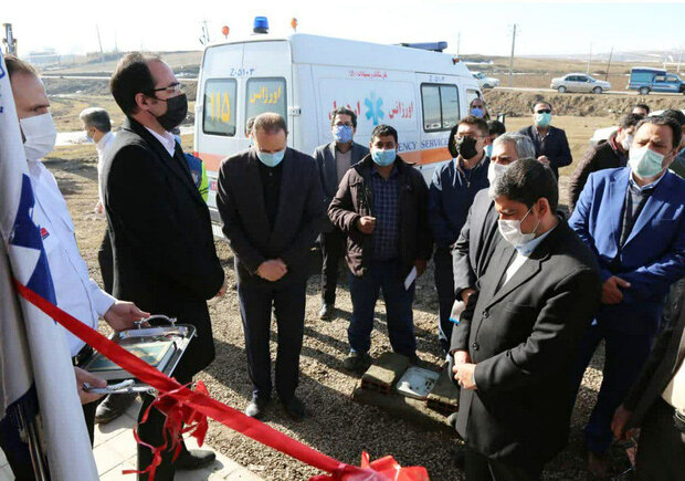 پایگاه اورژانس جاده ای ثمرین در اردبیل افتتاح شد