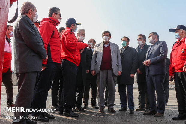 اولین بسکت هوایی اطفا حریق در تبریز