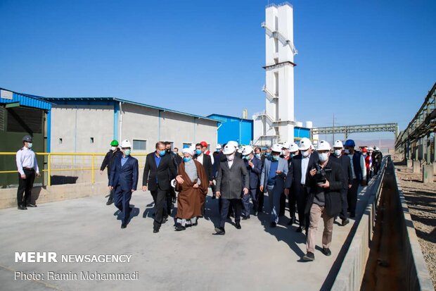 Inauguration of several projects in Zanjan by Rouhani