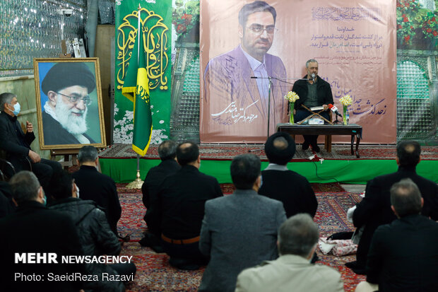 مراسم سومین سالگرد درگذشت مرحوم حاج رضا مقدسی