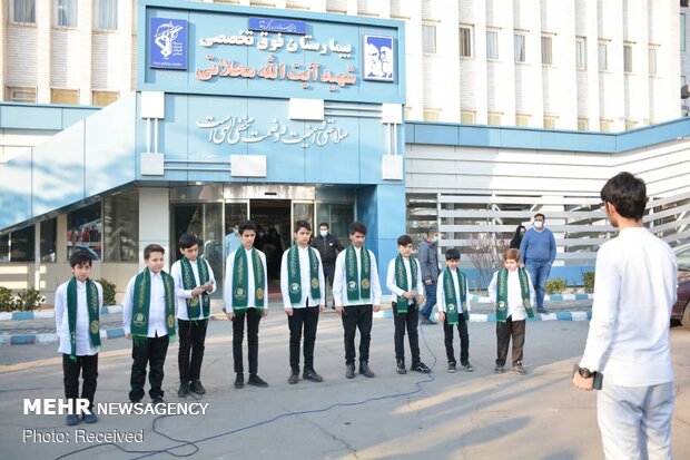 اجرای سرود خیابانی در تبریز