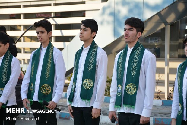 اجرای سرود خیابانی در تبریز