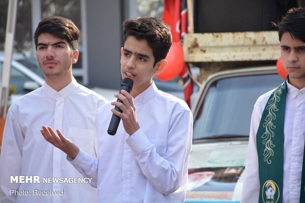 اجرای سرود خیابانی در تبریز