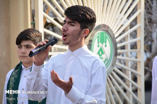 اجرای سرود خیابانی در تبریز