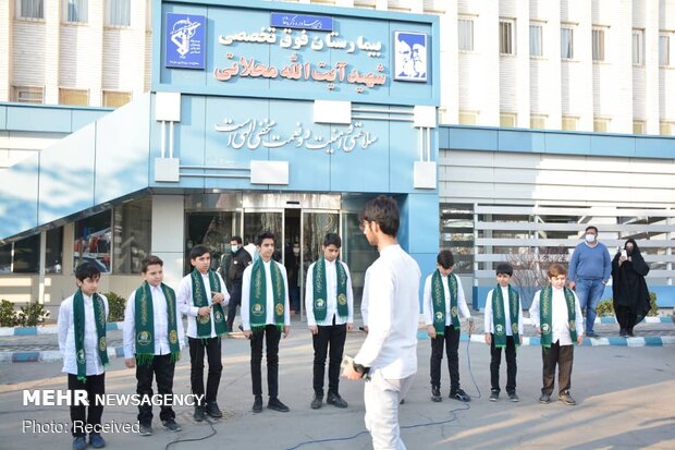 اجرای سرود خیابانی در تبریز