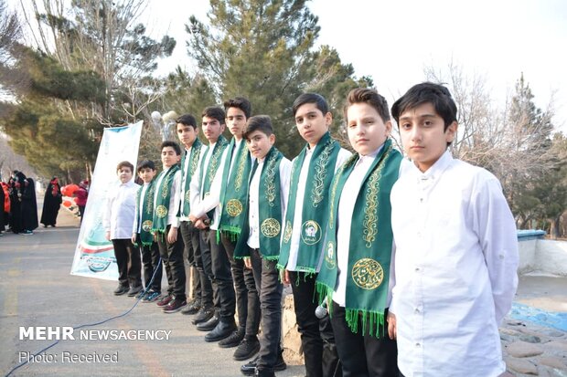 اجرای سرود خیابانی در تبریز