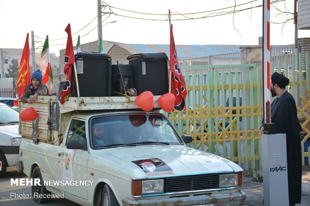 اجرای سرود خیابانی در تبریز