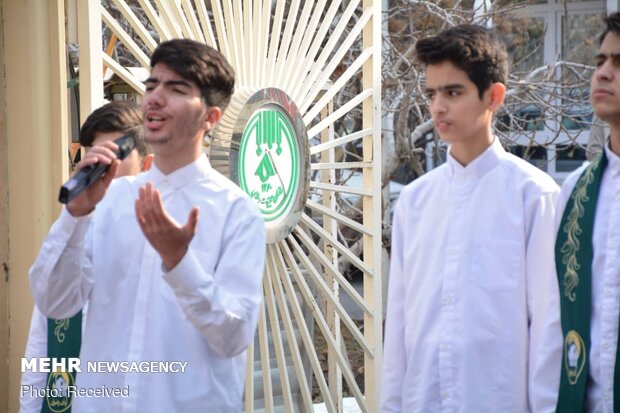 اجرای سرود خیابانی در تبریز