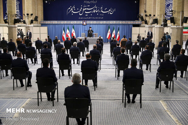 Leader’s meeting with Air Force commanders