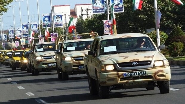 مسیر رژه خودرویی ۲۲ بهمن در گرگان اعلام شد